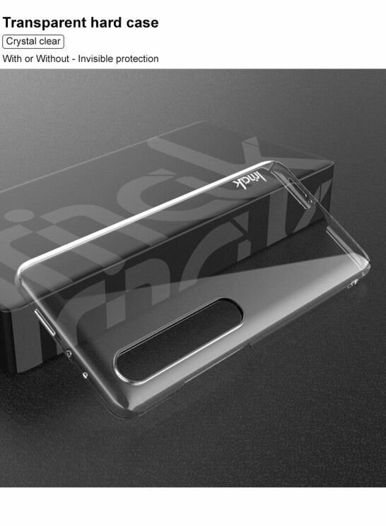 Пластиковый чехол IMAK Crystal II Pro для Xiaomi Mi 10 / Mi 10 Pro - Transparent: фото 13 из 14
