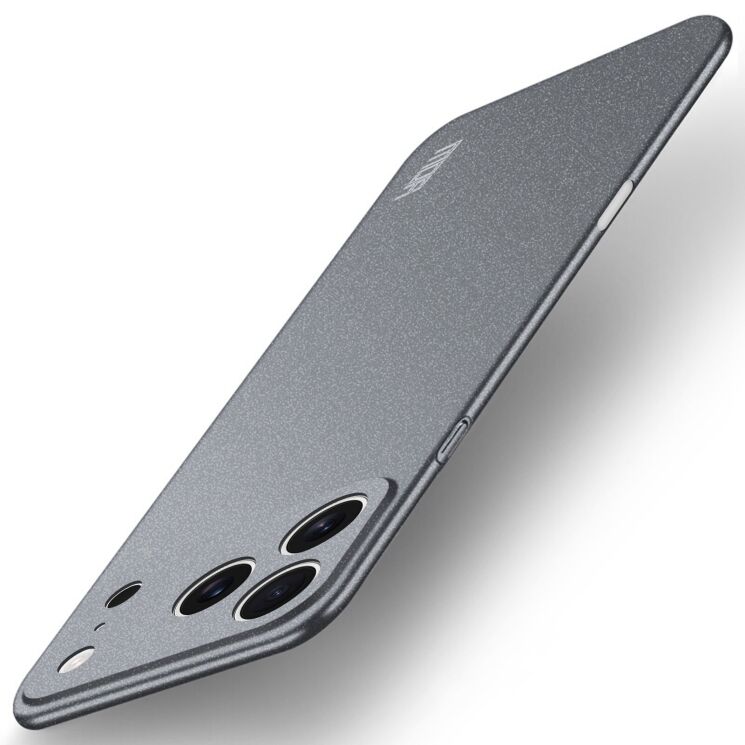 Пластиковий чохол MOFI Matte Series для iPhone 18 Pro / 17 Pro - Gray (423660H) Пластиковий чохол MOFI Matte Series для iPhone 18 Pro / 17 Pro - Gray: фото 1 з 4