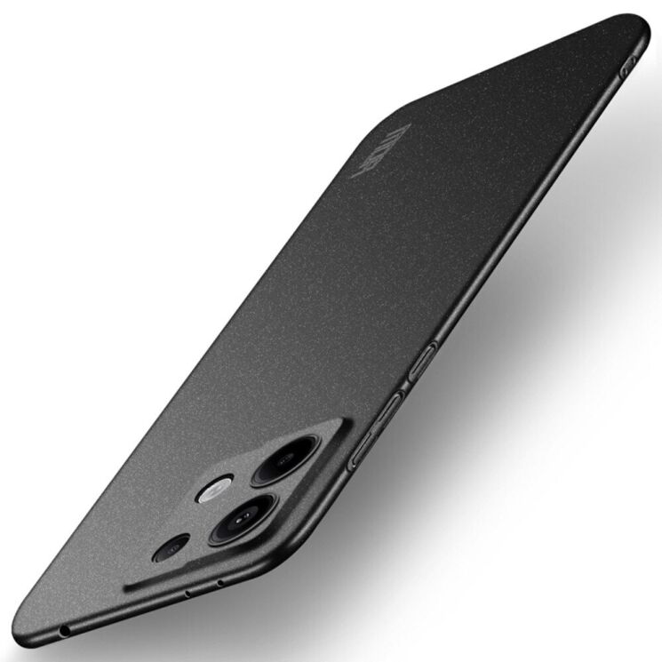 Пластиковый чехол MOFI Matte Series для Xiaomi Redmi Note 13 Pro 4G / Poco M6 Pro - Black: фото 1 из 9