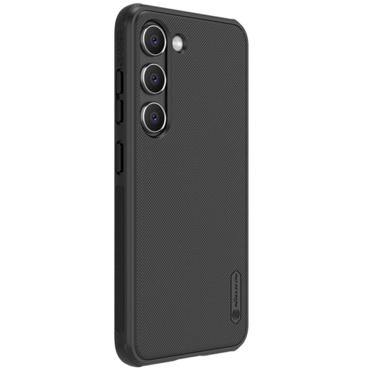Пластиковый чехол NILLKIN Frosted Shield Pro для Samsung Galaxy S23 - Black: фото 3 из 17