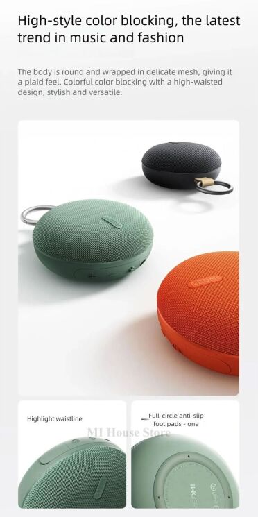 Портативна акустика Xiaomi Redmi Bluetooth Speaker 2 (QBH4327CN) - Black: фото 8 з 19