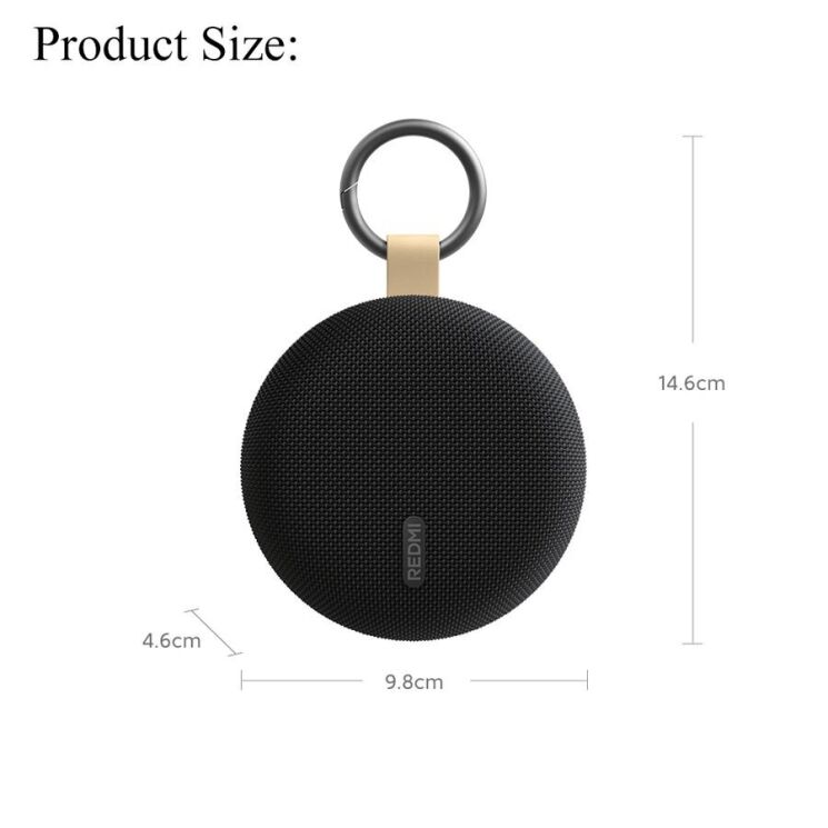 Портативна акустика Xiaomi Redmi Bluetooth Speaker 2 (QBH4327CN) - Black: фото 18 з 19