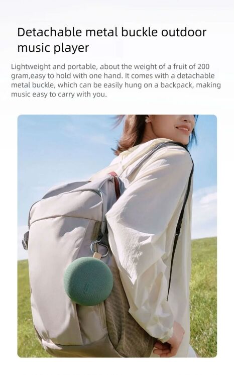 Портативна акустика Xiaomi Redmi Bluetooth Speaker 2 (QBH4327CN) - Black: фото 9 з 19