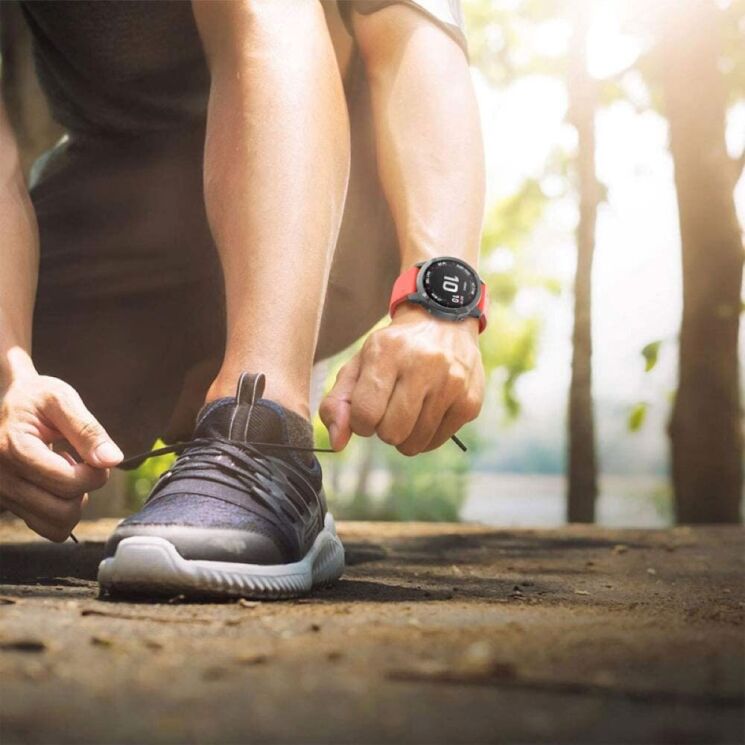 Ремінець ArmorStandart Silicone для годинників Garmin з кріпленням Quick Fit 26mm - Black: фото 4 з 4