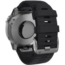 Ремешок ArmorStandart Silicone для часов Garmin с креплением Quick Fit 26mm - Black: фото 1 из 4