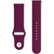 Ремешок ArmorStandart Silicone Watch Strap для часов с шириной крепления 20мм - Marsala (895451V). Фото 3 из 3