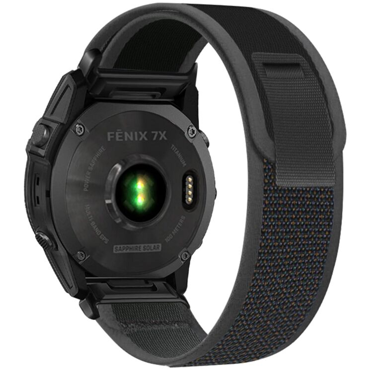 Ремінець ArmorStandart Trail для годинників Garmin з кріпленням Quick Fit 26mm - Black: фото 1 з 2