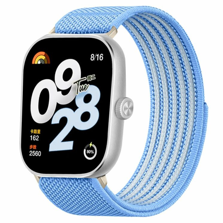Ремінець Deexe Active Band для Xiaomi Smart Band 10 Pro / 9 Pro/ 8 Pro / Redmi Watch 6 / 5 /4 - Light Blue: фото 2 з 5