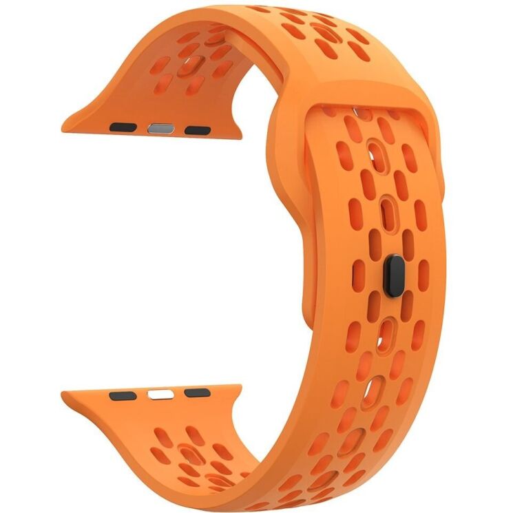 Ремінець Deexe Astra Strap для Apple Watch 42 (Series 10) / 41 / 40 / SE 40 / 38 - Orange: фото 2 з 7