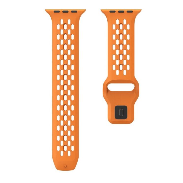 Ремінець Deexe Astra Strap для Apple Watch 42 (Series 10) / 41 / 40 / SE 40 / 38 - Orange: фото 3 з 7