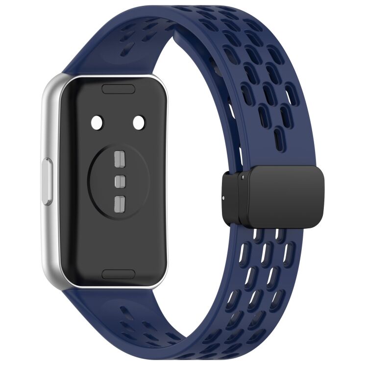Ремешок Deexe Astra Strap для Huawei Band 11 Pro / Band 11 - Blue (410602L) Ремешок Deexe Astra Strap для Huawei Band 11 Pro / Band 11 - Blue: фото 1 из 6