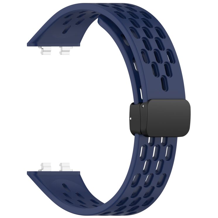 Ремешок Deexe Astra Strap для Huawei Band 11 Pro / Band 11 - Blue (410602L) Ремешок Deexe Astra Strap для Huawei Band 11 Pro / Band 11 - Blue: фото 3 из 6