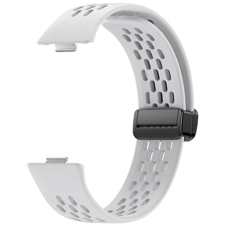 Ремешок Deexe Astra Strap для Huawei Watch Fit 3 - White: фото 2 из 3