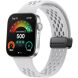Ремешок Deexe Astra Strap для Huawei Watch Fit 3 - White (357109W). Фото 3 из 3