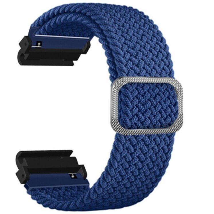 Ремінець Deexe Braided Strap для Huami Amazfit T-ReX Ultra - Dark Blue: фото 1 з 4