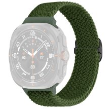 Ремешок Deexe Braided Strap для Samsung Galaxy Watch Ultra (47mm) - Green: фото 1 из 7