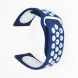 Ремешок Deexe Dot Color для Samsung Watch Active / Active 2 40mm / Active 2 44mm - Dark Blue / White (223104K). Фото 1 из 5