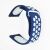 Ремінець Deexe Dot Color для Samsung Watch Active / Active 2 40mm / Active 2 44mm - Dark Blue / White: фото 1 з 5