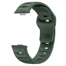 Ремінець Deexe Dot Texture для Huawei Watch Fit 3 / Fit 4 / Fit 4 Pro - Green: фото 1 з 5