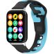 Ремешок Deexe Double Color Strap для Xiaomi Redmi Watch 4 / Mi Smart Band 8 Pro / Band 9 Pro - Black / Blue (346401BL). Фото 4 из 8