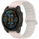 Ремінець Deexe Flexible Fit для годинників Garmin з кріпленням Quick Fit 26mm - Pink / Starlight (369100P). Фото 2 з 8