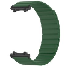 Ремінець Deexe Magnetic Band для Xiaomi Amazfit T-ReX 3 - Army Green: фото 1 з 3