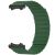 Ремешок Deexe Magnetic Band для Xiaomi Amazfit T-ReX 3 - Army Green: фото 1 из 3