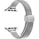 Ремінець Deexe Milanese Band для Apple Watch 46 / 45 / 44 / SE 44 / 42 (Series 1-3) / Ultra / Ultra 2 - Silver (371800S). Фото 1 з 6