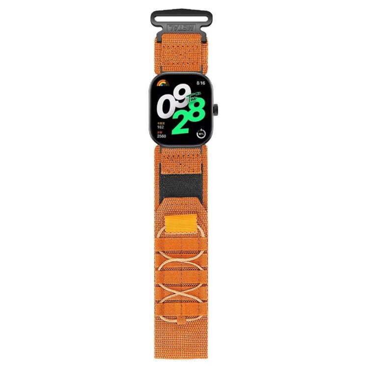 Ремінець Deexe Military для Xiaomi Redmi Watch 4 / 5 / Mi Smart Band 8 Pro / Band 9 Pro - Orange: фото 4 з 8