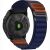 Ремешок Deexe Nylon Leather для Garmin з кріпленням Quick Fit 22mm - Dark Blue: фото 1 из 6