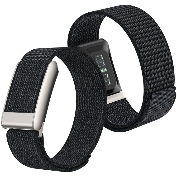 Ремінець Deexe Nylon Loop для WHOOP 5.0 - Black / Grey: фото 3 з 7
