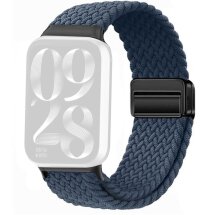 Ремінець Deexe Nylon Loop для Xiaomi Redmi Watch 4 / 5 / Mi Smart Band 8 Pro / Band 9 Pro - Dark Blue: фото 1 з 6