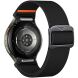 Ремешок Deexe Orbit Flex для Samsung Galaxy Watch 4 / 5 / 6 / 7 / FE (40mm) - Black (358115B). Фото 1 из 5
