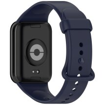 Ремешок Deexe Silicone Band для Xiaomi Mi Smart Band 9 Pro - Dark Blue: фото 1 из 12