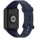 Ремешок Deexe Silicone Band для Xiaomi Mi Smart Band 9 Pro - Dark Blue (370312DB). Фото 1 из 12