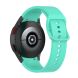 Ремешок Deexe Silicone Watchband для Samsung Galaxy Watch 4 Classic / Watch 4 - Teal (284407T). Фото 1 из 10