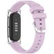 Ремешок Deexe Soft Silicone для Google Fitbit Air - Light Purple (258001LV). Фото 2 из 9