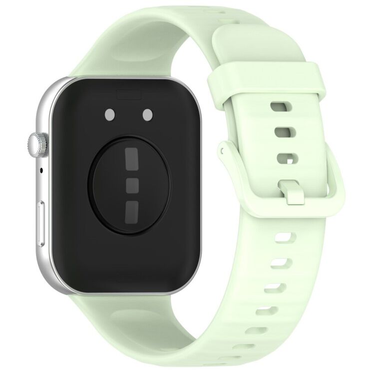 Ремінець Deexe Soft Silicone для Huawei Watch Fit 3 - Green: фото 1 з 7