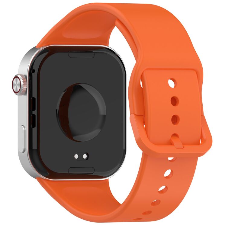 Ремешок Deexe Soft Silicone для Xiaomi Redmi Watch 6 - Orange: фото 1 з 12