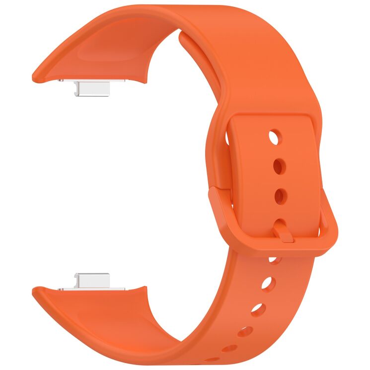 Ремешок Deexe Soft Silicone для Xiaomi Redmi Watch 6 - Orange: фото 2 з 12