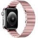 Ремешок Deexe Stainless Steel Mag для Apple Watch 46 / 45 / 44 / SE 44 / 42 (Series 1-3) / Ultra / Ultra 2 - Pink (371816P). Фото 1 из 6