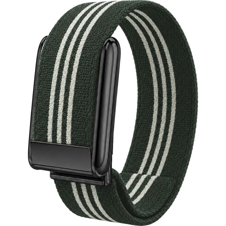 Ремінець для годинника Deexe Triple Fit для WHOOP 5.0 / MG - Green / Black (403115BG) Ремінець для годинника Deexe Triple Fit для WHOOP 5.0 / MG - Green / Black: фото 1 з 2