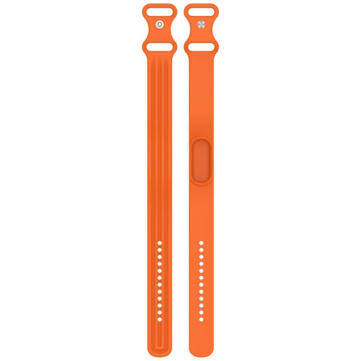 Ремешок для часов Reframe Texture Wave для Google Fitbit Air - Orange: фото 5 из 9