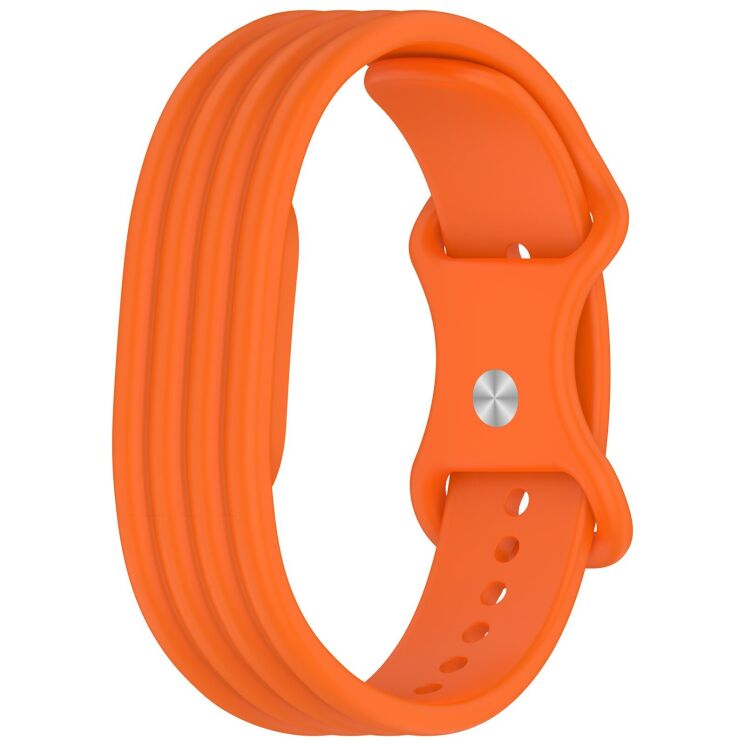 Ремешок для часов Reframe Texture Wave для Google Fitbit Air - Orange: фото 3 из 9