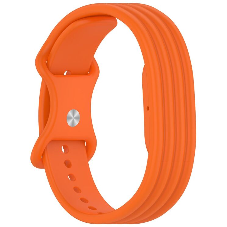Ремешок для часов Reframe Texture Wave для Google Fitbit Air - Orange: фото 4 из 9