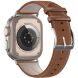 Ремешок DUX DUCIS YS Series для Apple Watch 46 / 45 / 44 / SE 44 / 42 (Series 1-3) / Ultra / Ultra 2 - Brown (251891Z). Фото 1 из 11