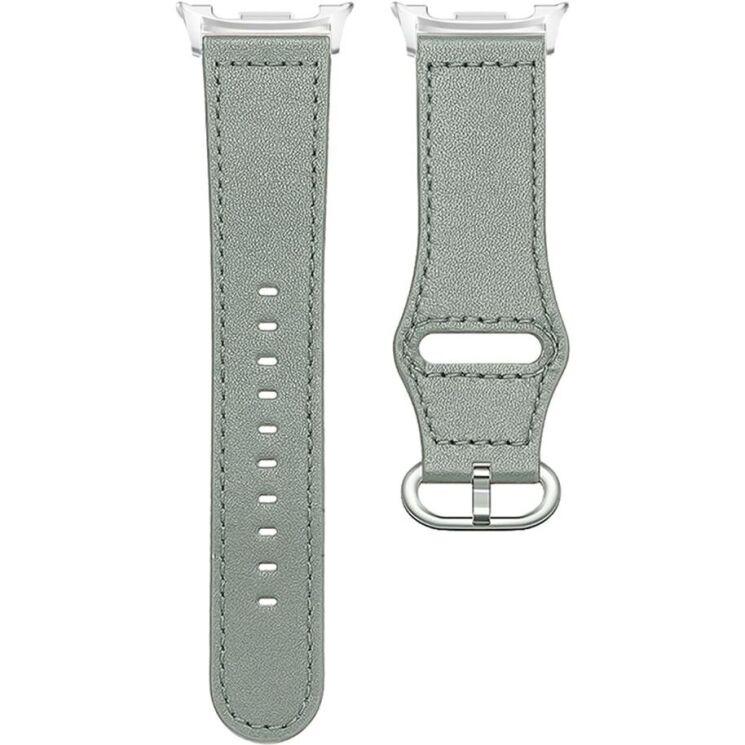 Ремінець KALEBOL Classic Strap для Samsung Galaxy Watch 8 (40/44mm) / 8 Classic - Light Grey: фото 3 з 8