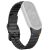 Ремешок Reframe Wavy Pattern для Xiaomi Mi Smart Band 8 / 9 / 10 - Black: фото 1 из 12