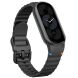 Ремешок Reframe Wavy Pattern для Xiaomi Mi Smart Band 8 / 9 / 10 - Black (326051B). Фото 2 из 12