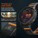 Ремінець Spigen Athlex Air для годинників Garmin з кріпленням Quick Fit 22mm (AMP11425) - Black / Orange (271431BO). Фото 11 з 14